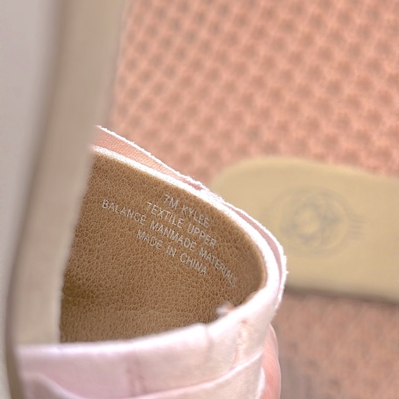 💕Pretty Suede Open-Toe Slip-ons Slide Wedge Slipper Sandals w/Bow-Like Detail - Picture 6 of 14